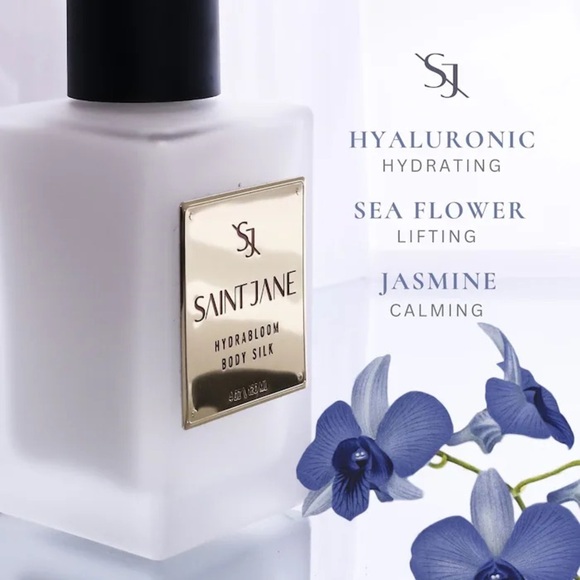 NEW Saint Jane Beauty Hydrabloom Body Silk With Hyaluronic Acid ~ 4 oz 🌺 - Picture 5 of 11